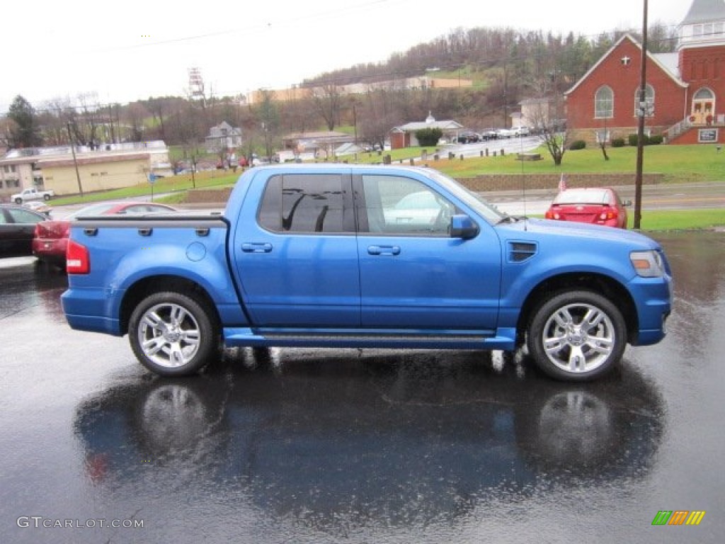 Blue Flame Metallic 2010 Ford Explorer Sport Trac Adrenalin AWD Exterior Photo #57039302
