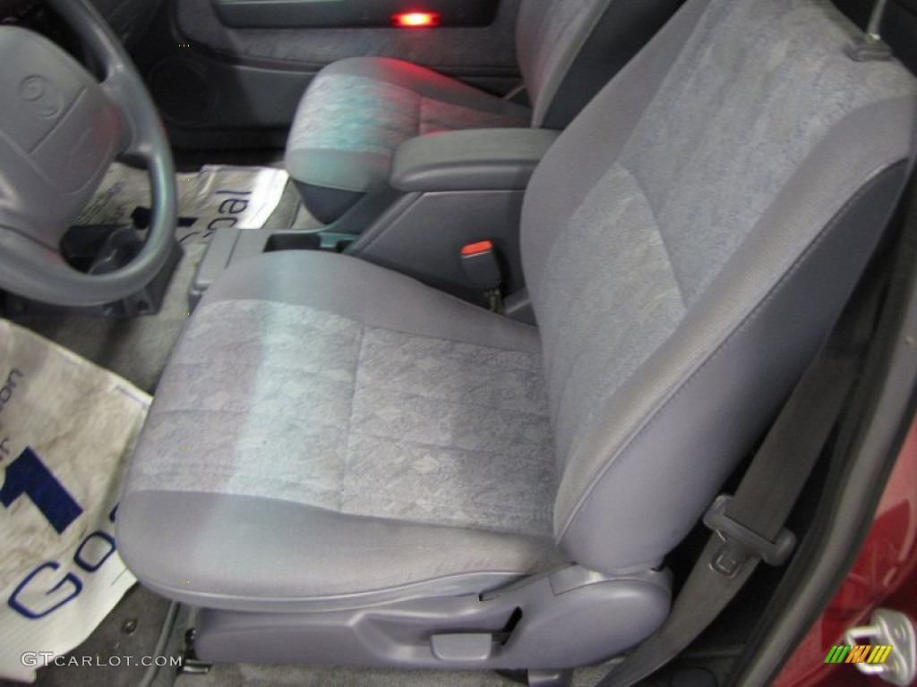 2000 Tacoma SR5 Extended Cab - Sunfire Red Pearl / Gray photo #12