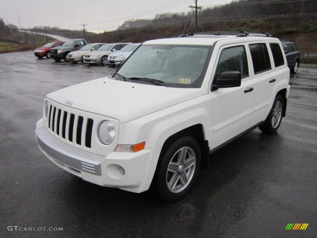 2007 Patriot Limited 4x4 - Stone White / Pastel Pebble Beige photo #3