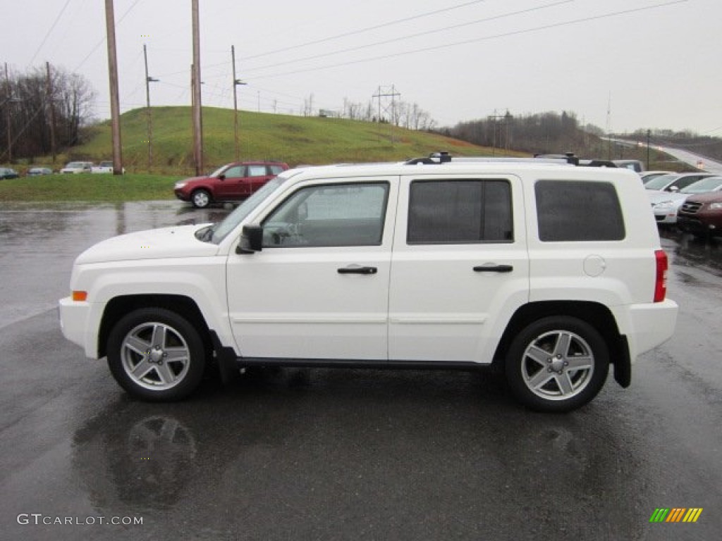 2007 Patriot Limited 4x4 - Stone White / Pastel Pebble Beige photo #4