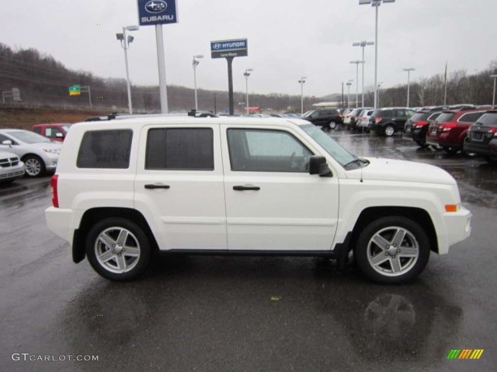 2007 Patriot Limited 4x4 - Stone White / Pastel Pebble Beige photo #8