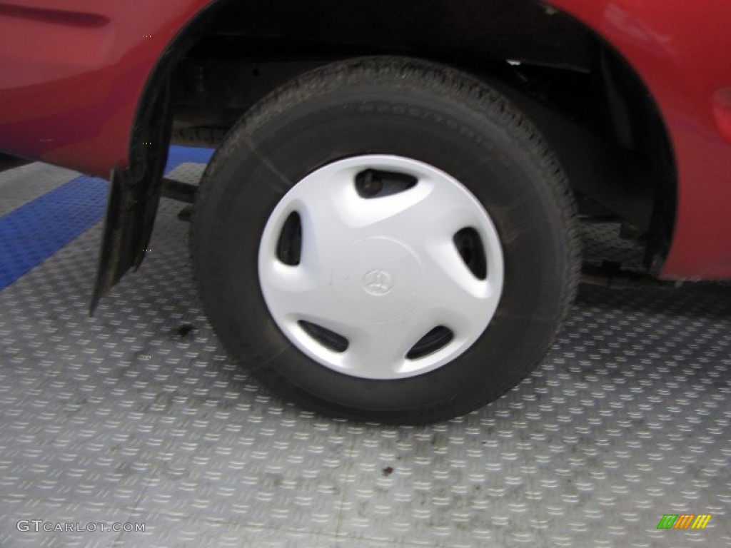 2000 Tacoma SR5 Extended Cab - Sunfire Red Pearl / Gray photo #19