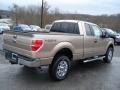 2011 Pale Adobe Metallic Ford F150 XLT SuperCab 4x4  photo #8