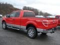 2011 Race Red Ford F150 XLT SuperCab 4x4  photo #6
