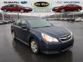 Azurite Blue Metallic 2010 Subaru Legacy 2.5i Sedan