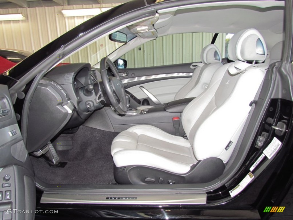 Stone Interior 2010 Infiniti G 37 S Sport Convertible Photo #57040466