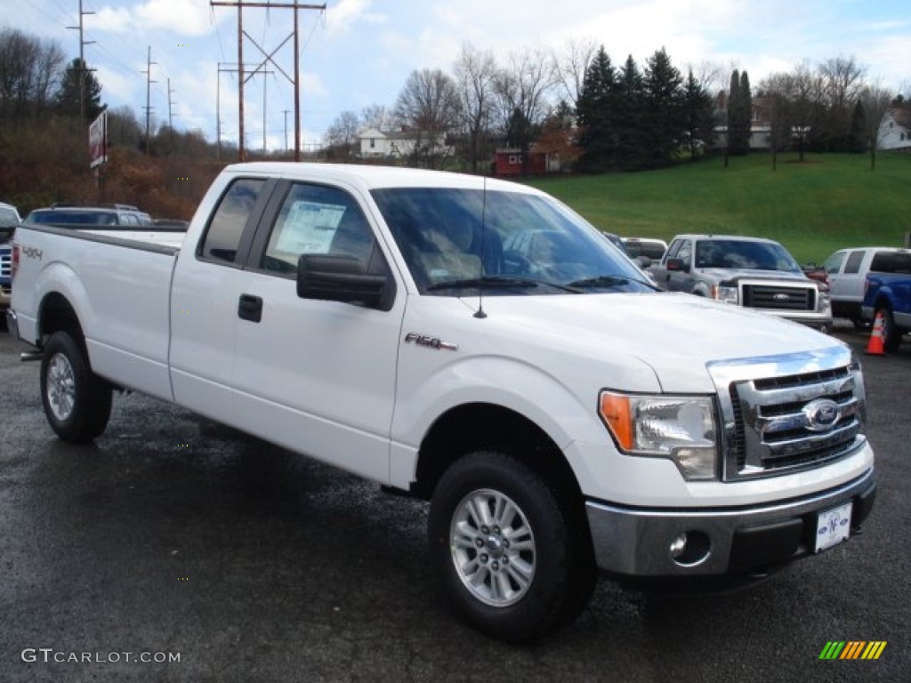 Oxford White 2011 Ford F150 XLT SuperCab 4x4 Exterior Photo #57040802