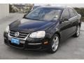 2009 Black Uni Volkswagen Jetta TDI Sedan  photo #3