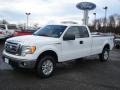 2011 Oxford White Ford F150 XLT SuperCab 4x4  photo #4
