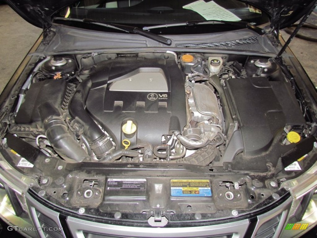 2008 Saab 9-3 Aero Convertible Engine Photos
