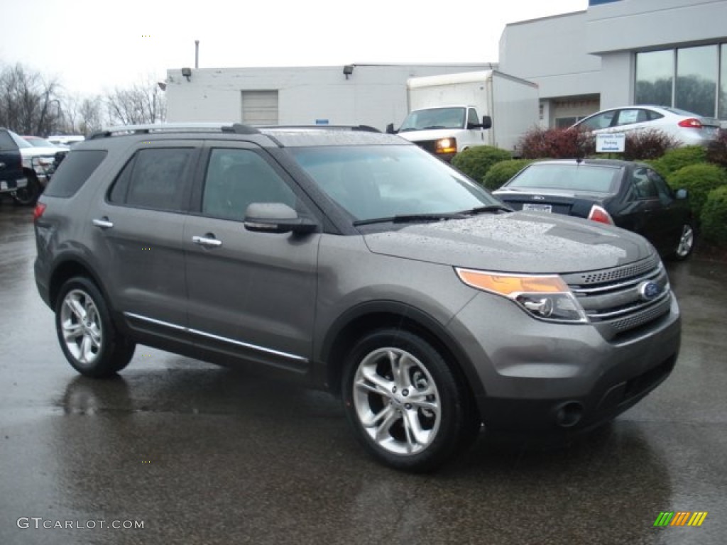 2012 Explorer Limited 4WD - Sterling Gray Metallic / Charcoal Black photo #2