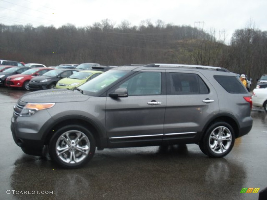 2012 Explorer Limited 4WD - Sterling Gray Metallic / Charcoal Black photo #5