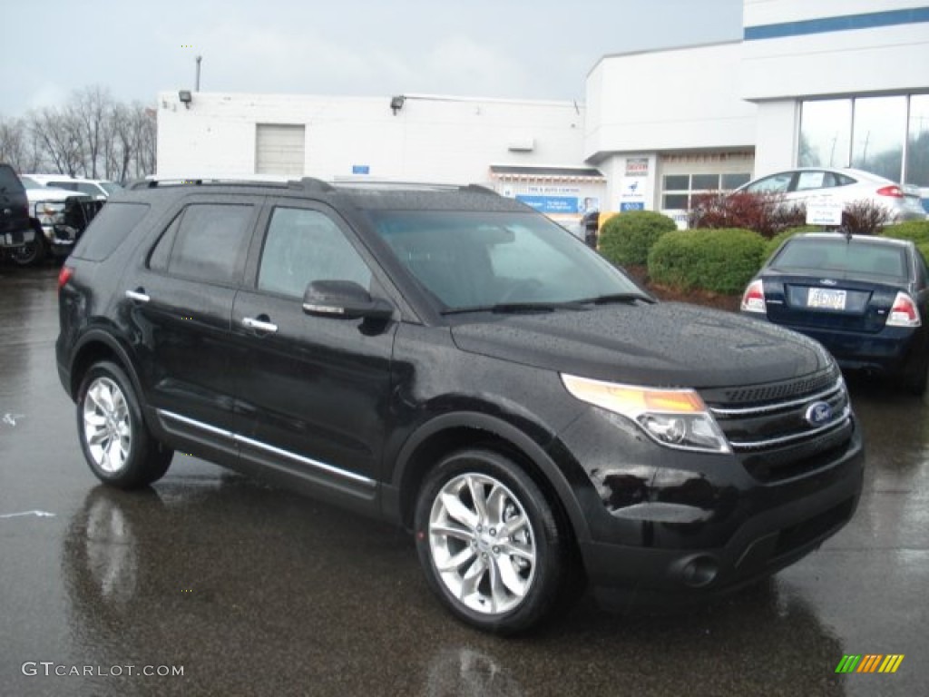 Black 2012 Ford Explorer Limited 4WD Exterior Photo #57041846