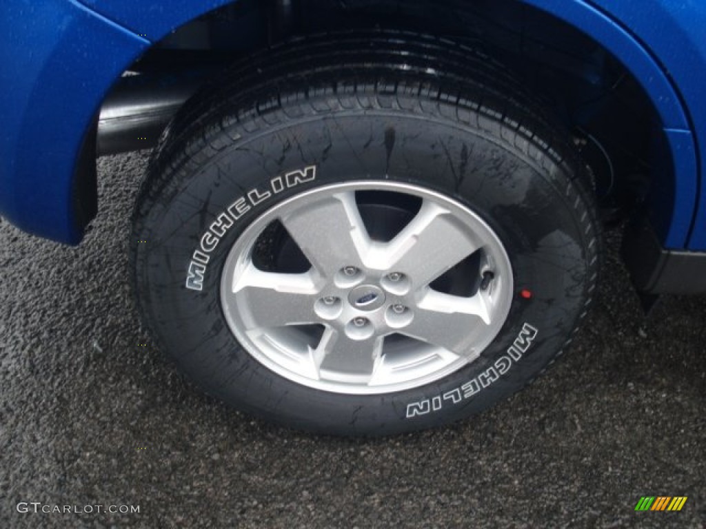 2012 Escape XLT 4WD - Blue Flame Metallic / Charcoal Black photo #9