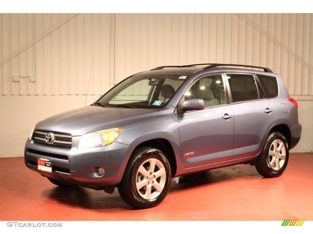 2006 RAV4 Limited 4WD - Pacific Blue Metallic / Taupe photo #1