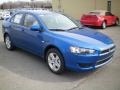 2009 Octane Blue Pearl Mitsubishi Lancer ES  photo #15