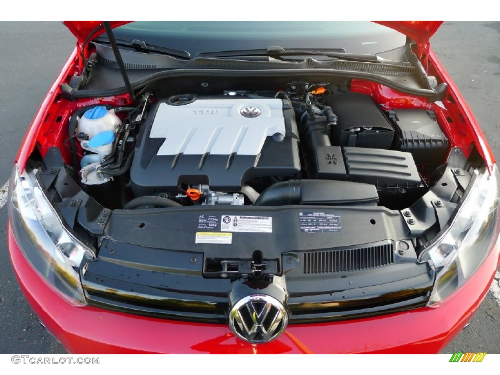 2010 Golf 4 Door TDI - Tornado Red / Titan Black photo #29