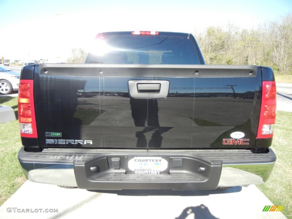 2012 Sierra 1500 SL Crew Cab - Onyx Black / Dark Titanium photo #3