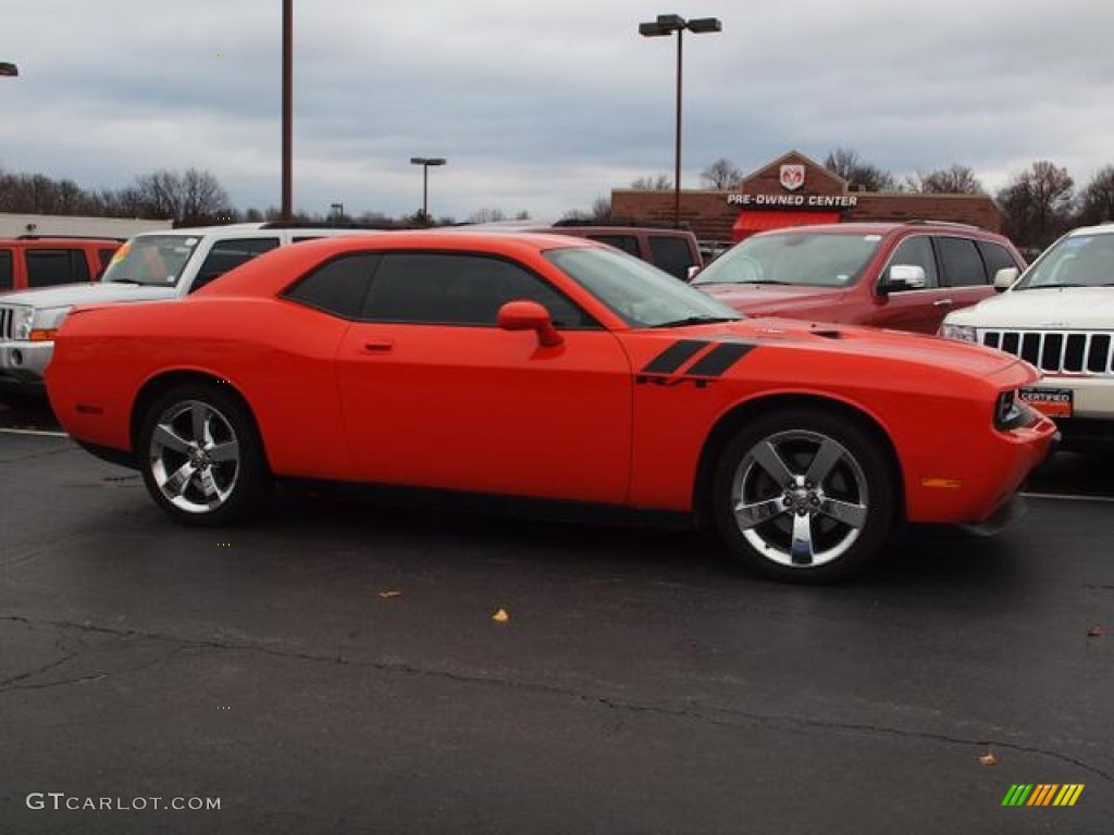 HEMI Orange 2009 Dodge Challenger R/T Exterior Photo #57044888