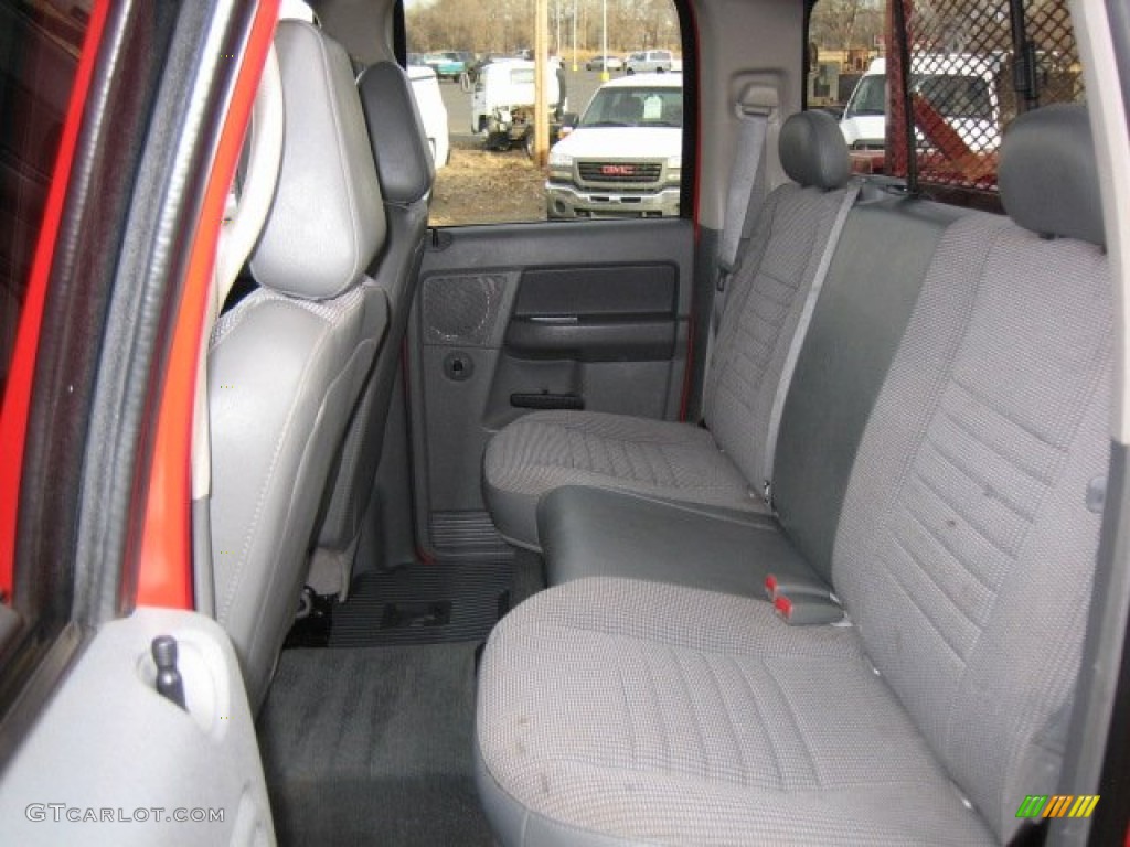 Medium Slate Gray Interior 2008 Dodge Ram 2500 SLT Quad Cab 4x4 Photo #57046607