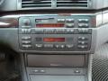 2000 BMW 3 Series Tanin Red Interior Audio System Photo