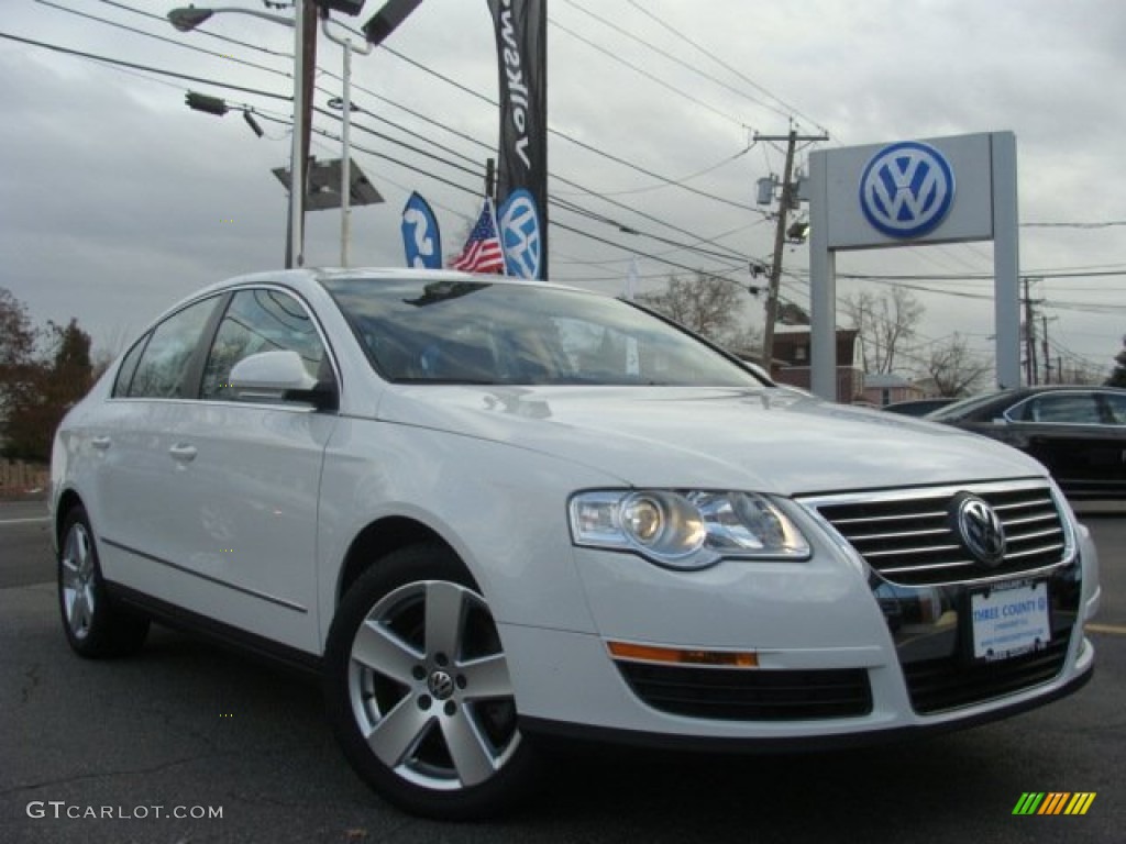 Candy White Volkswagen Passat