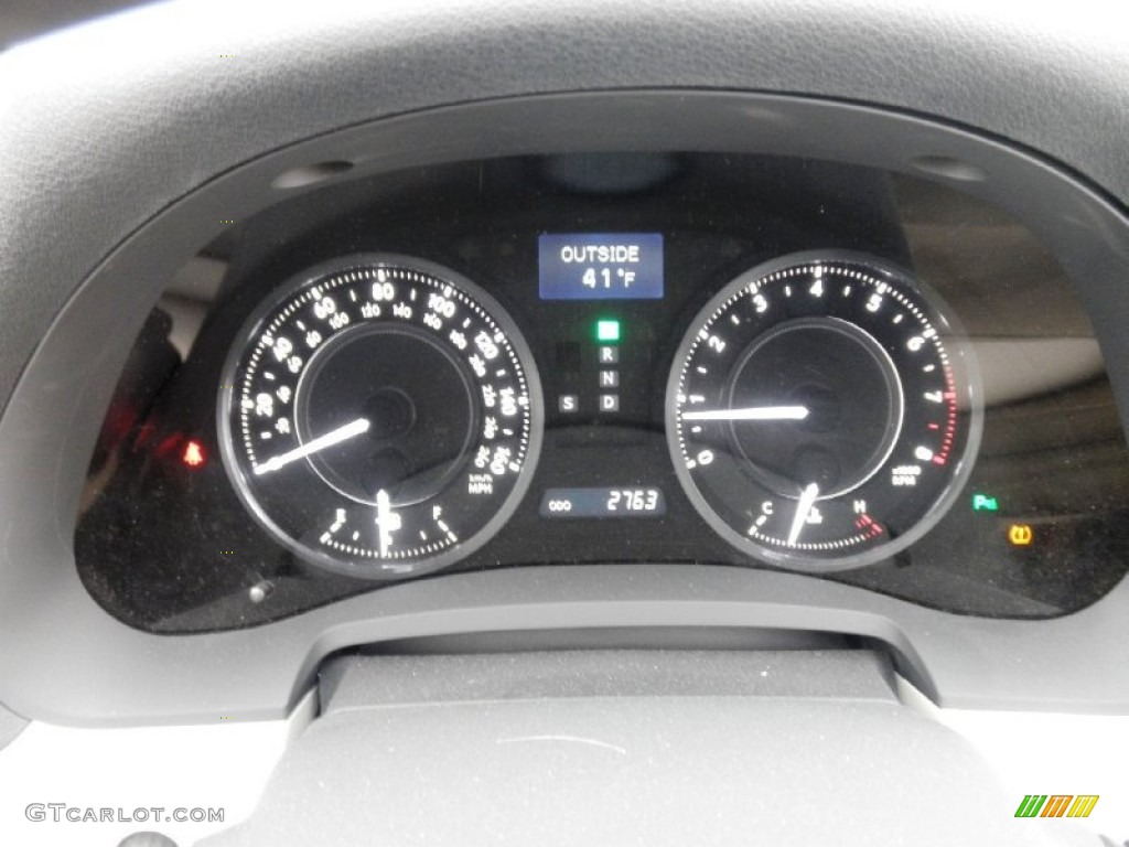 2010 Lexus IS 350C Convertible Gauges Photo #57047239
