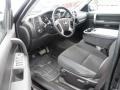 Ebony Black 2007 Chevrolet Silverado 1500 LT Extended Cab 4x4 Interior Color