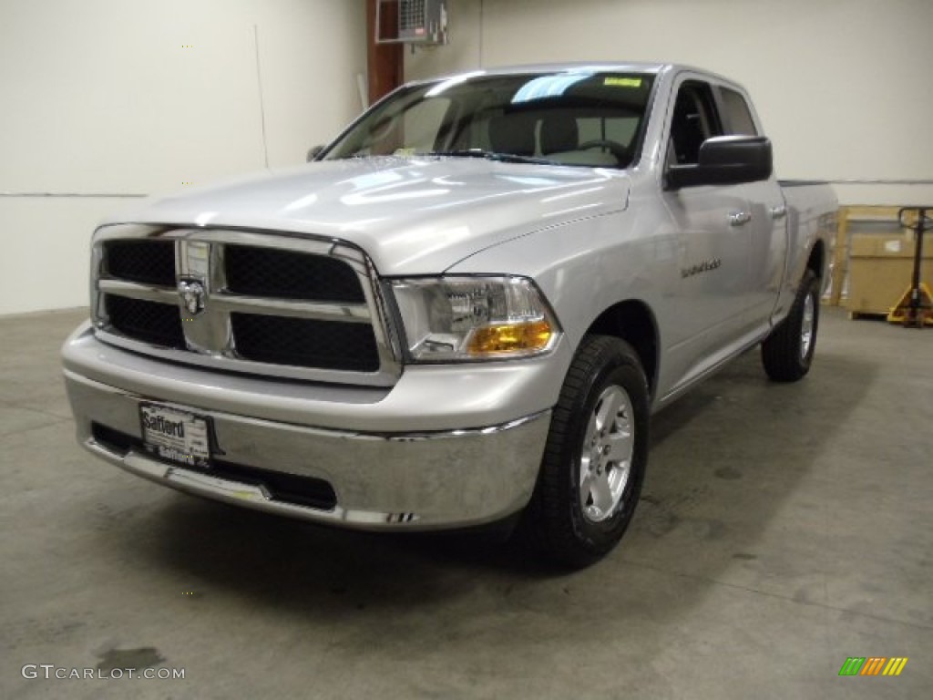 Bright Silver Metallic Dodge Ram 1500