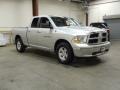 2011 Bright Silver Metallic Dodge Ram 1500 SLT Quad Cab 4x4  photo #7