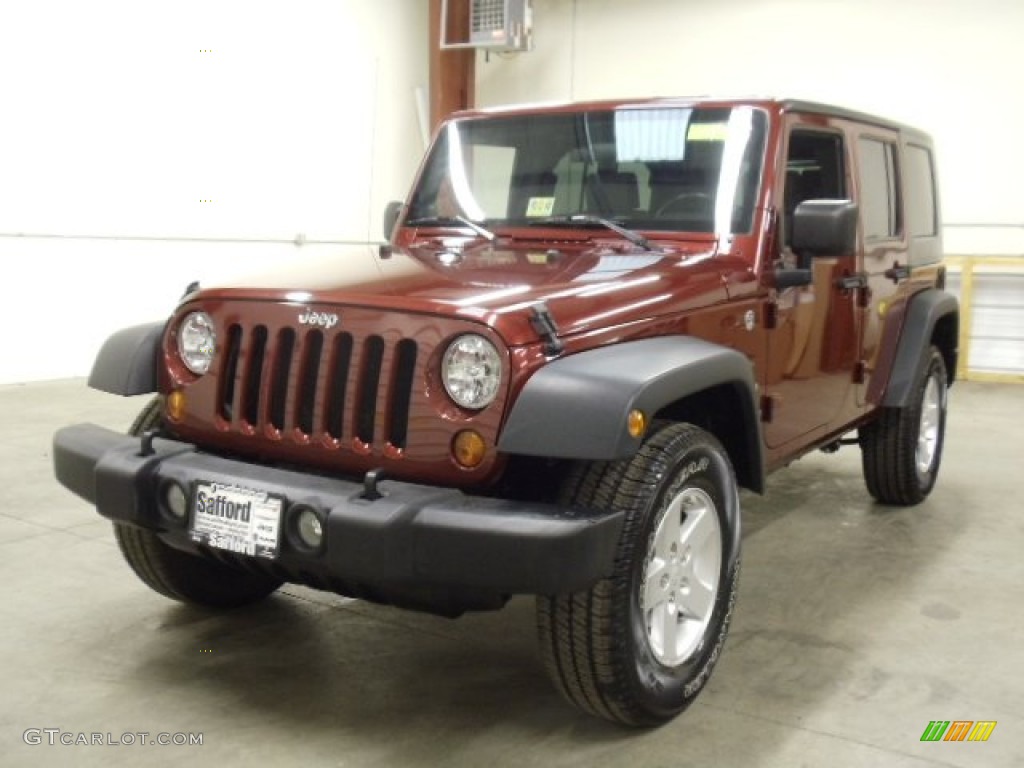 Red Rock Crystal Pearl Jeep Wrangler Unlimited