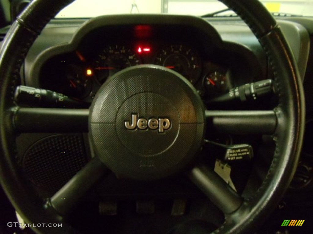 2008 Wrangler Unlimited X 4x4 - Red Rock Crystal Pearl / Dark Slate Gray/Med Slate Gray photo #16