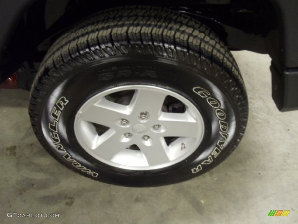 2008 Wrangler Unlimited X 4x4 - Red Rock Crystal Pearl / Dark Slate Gray/Med Slate Gray photo #23