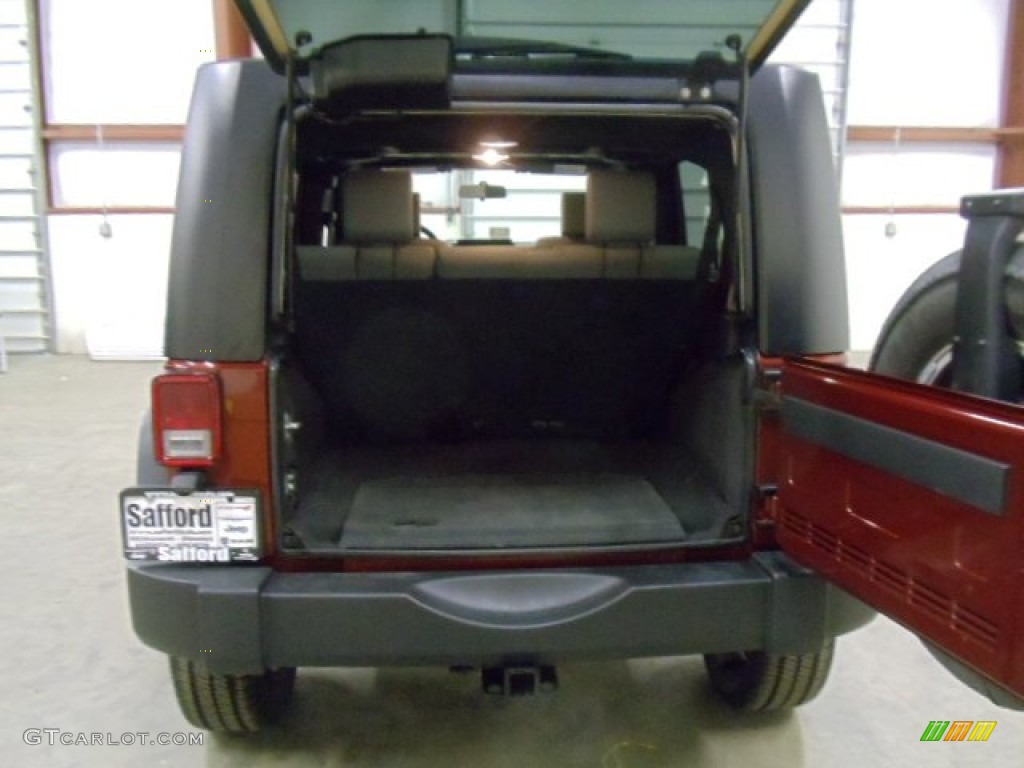 2008 Wrangler Unlimited X 4x4 - Red Rock Crystal Pearl / Dark Slate Gray/Med Slate Gray photo #24