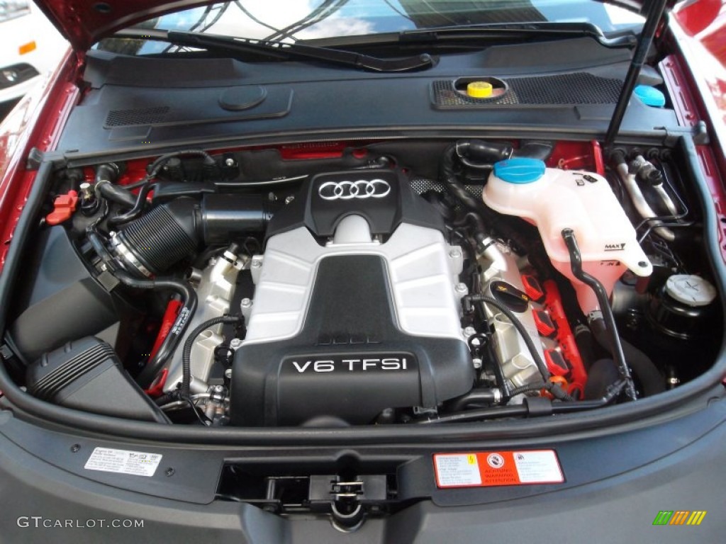 2009 Audi A6 3.0T quattro Sedan 3.0 Liter TFSI Supercharged DOHC 24-Valve VVT V6 Engine Photo #57049042