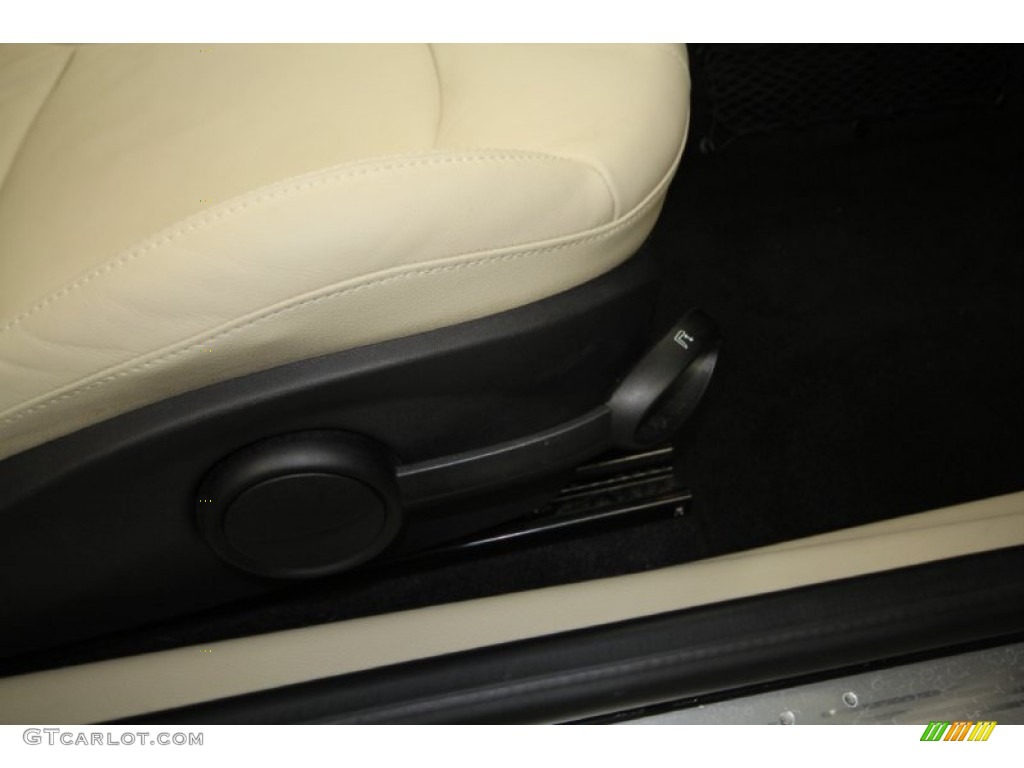 2011 Cooper Convertible - British Racing Green II / Gravity Polar Beige Leather photo #29