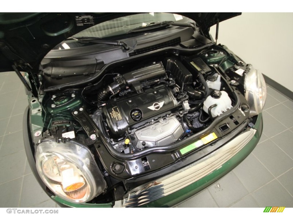 2011 Cooper Convertible - British Racing Green II / Gravity Polar Beige Leather photo #32