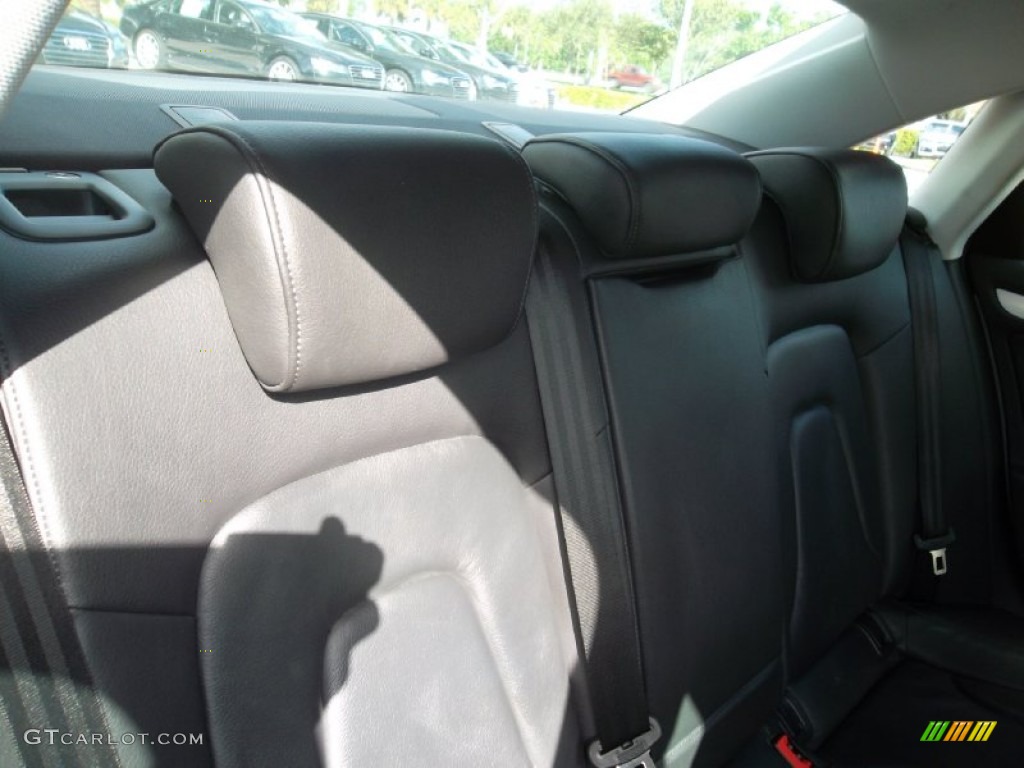 2009 A4 2.0T Premium quattro Sedan - Ice Silver Metallic / Black photo #25