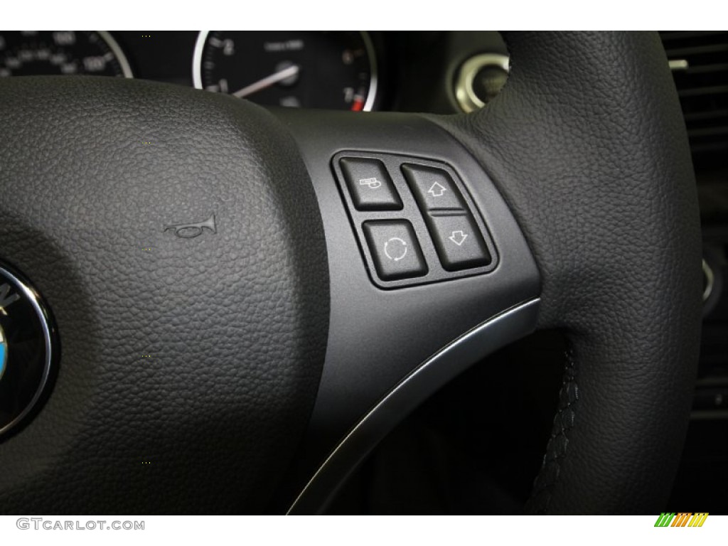 2012 1 Series 128i Coupe - Black Sapphire Metallic / Black photo #20