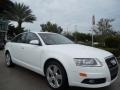 Ibis White - A6 3.2 Sedan Photo No. 13