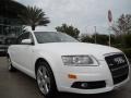 Ibis White - A6 3.2 Sedan Photo No. 14