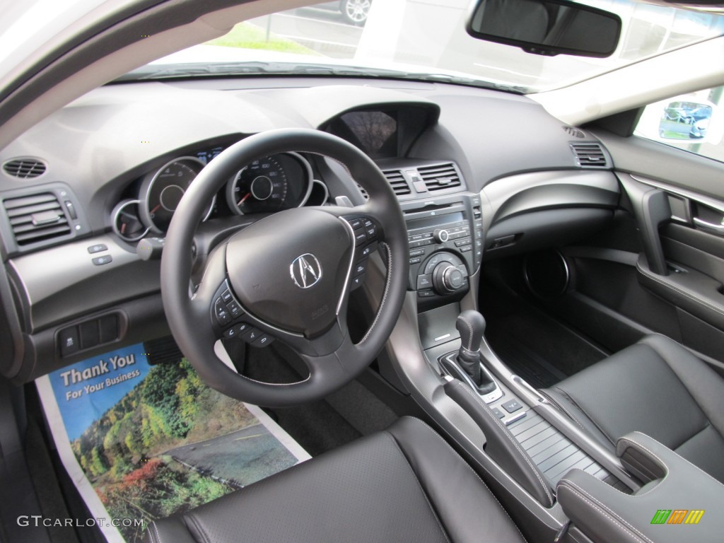 Ebony Interior 2012 Acura TL 3.7 SH-AWD Technology Photo #57051923
