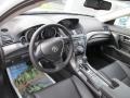 Ebony 2012 Acura TL 3.7 SH-AWD Technology Interior Color