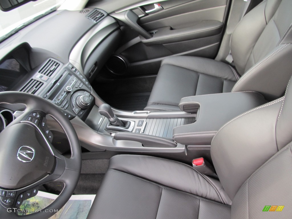 Ebony Interior 2012 Acura TL 3.7 SH-AWD Technology Photo #57051935