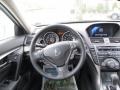 Ebony 2012 Acura TL 3.7 SH-AWD Technology Steering Wheel