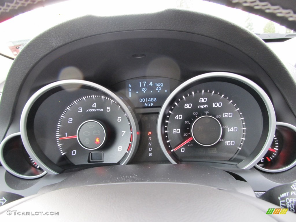 2012 Acura TL 3.7 SH-AWD Technology Gauges Photos