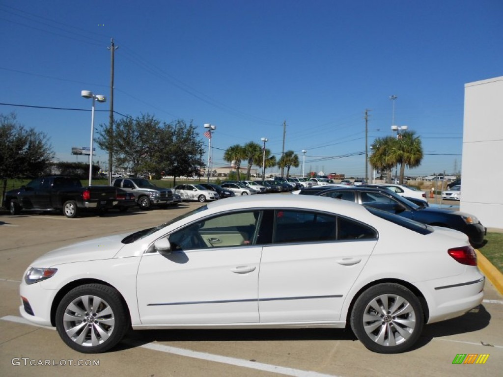 Candy White 2012 Volkswagen CC Sport Exterior Photo #57052067