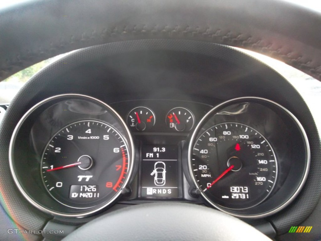 2009 Audi TT 2.0T Coupe Gauges Photo #57052166