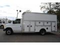 2003 Oxford White Ford E Series Cutaway E450 Commercial Utility Truck  photo #3