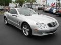 2005 Brilliant Silver Metallic Mercedes-Benz SL 500 Roadster  photo #1